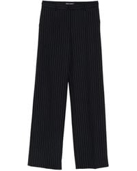 Dolce & Gabbana - Pinstriped Wide-Leg Trousers - Lyst