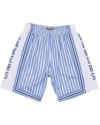 Mitchell & Ness - Los Angeles Lakers 1996 Striped Swingman Shorts - Lyst