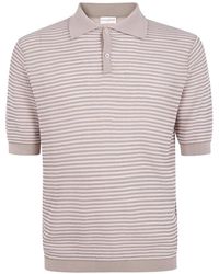 Ballantyne - Striped Polo Shirt - Lyst