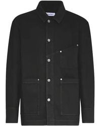 Etudes Studio - Worker Rivet-Detailed Patch-Pocket Jacket - Lyst