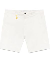 Manuel Ritz - Shorts Mit Logo-Applikation - Lyst