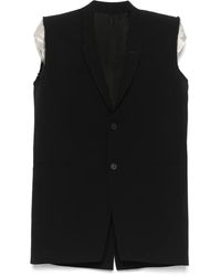 Rick Owens - Dirt Tailored Vest - Lyst