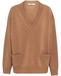 Prada - Maglia In Lana Cashmere - Lyst
