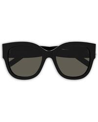 Saint Laurent - Oversized-Frame Sunglasses - Lyst