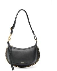 Isabel Marant - 'Oskan Moon' Full-Grain Leather Bag - Lyst