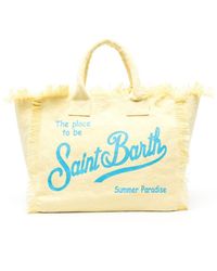 Mc2 Saint Barth - Vanity Logo-print Beach Bag - Lyst