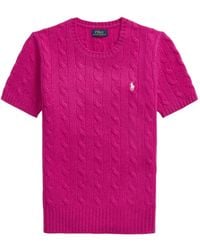 Polo Ralph Lauren - Maglione A Maniche Corte - Lyst