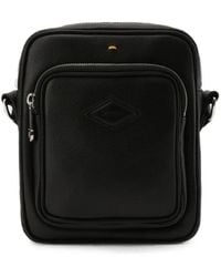 Doucal's - Logo-Patch Messenger Bag - Lyst
