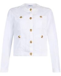 Liu Jo - Jacket With Logo Buttons - Lyst
