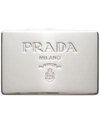Prada - Metal Belt Buckle - Lyst