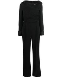 Max Mara - Jumpsuit Met Gedrapeerd Detail - Lyst