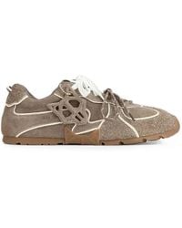 Naked Wolfe - Ace Logo-Patch Paneled Sneakers - Lyst