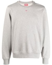 DIESEL - S-ginn-d Sweater Met Logo-applicatie - Lyst
