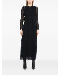 FARM Rio Embroidered Cut-out Maxi Dress in Blue | Lyst