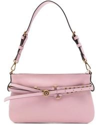 Pinko - Small Love Birds Buckle-Detail Shoulder Bag - Lyst