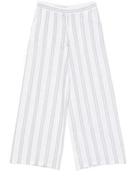 Fedeli - New Diana Striped Palazzo Pants - Lyst