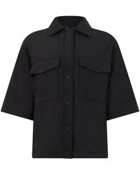 Herno - Three-Quarter Sleeve Shirt Jacket - Lyst