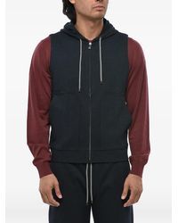 Corneliani - Sleeveless Zip-Up Hoodie - Lyst