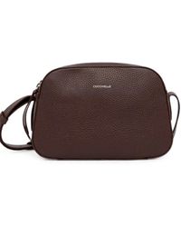 Coccinelle - Sac À Bandoulière En Cuir Grainé - Lyst