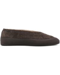 Le Monde Beryl - Apres Ski Shearling Ballet Flats - Lyst