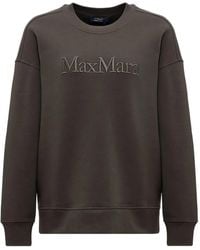 Max Mara - Sudadera Monza con logo bordado - Lyst