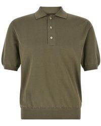 Zanone - Knit Short-Sleeve Polo Shirt - Lyst