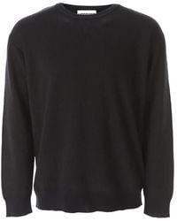 Moschino - Logo-Pattern Wool Sweater - Lyst