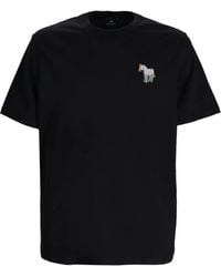 Paul Smith - Crewneck Logo T-Shirt - Lyst