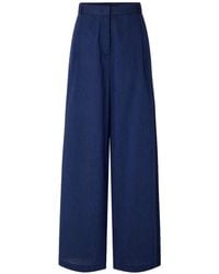 Sessun - Provencia Pinstripe-Pattern Trousers - Lyst