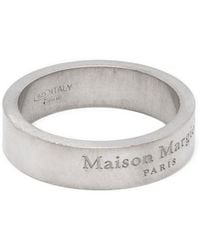 Maison Margiela - Logo-engraved Ring - Lyst