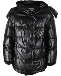 Balenciaga - Quilted Removable-Hood Down Jacket - Lyst