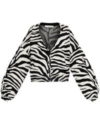 Gestuz - Cardigan Imprimé À Manches Bouffantes - Lyst