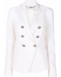 Philipp Plein - Double-breasted Fitted Blazer - Lyst