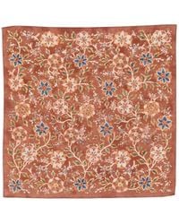Visvim - Foulard À Fleurs Imprimées - Lyst