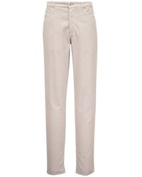 Brunello Cucinelli - Ribbed Trousers - Lyst
