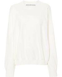 Alexander Wang - Trui Met Geborduurd Logo - Lyst