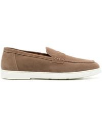 Doucal's - スエード ペニーローファー - Lyst