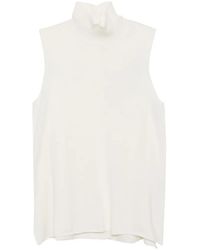 Christian Wijnants - Sleeveless Turtleneck Top - Lyst