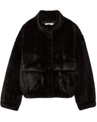 Ba&sh - Paros Pockets Buttoned Coat - Lyst