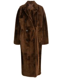 Max Mara - ノッチドラペル ダブルコート - Lyst