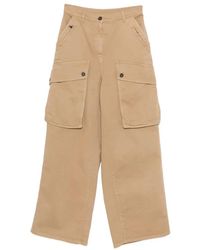N°21 - Cargo Woven Trousers - Lyst