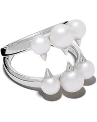 Tasaki - 18Kt Danger Signature Ring - Lyst