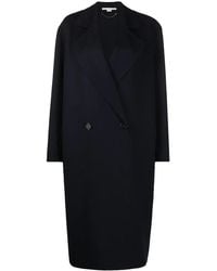 Stella McCartney - Oversized Double-Breasted Wool Coat - Lyst