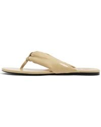 Bimba Y Lola - Sandales En Cuir À Bride Nouée - Lyst