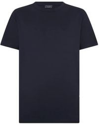 Billionaire - Round-Neck Logo-Embroidered T-Shirt - Lyst