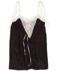 Bimba Y Lola - Lace-Trim Top - Lyst