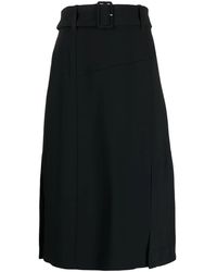 3.1 Phillip Lim - Belted-Waist High-Waisted Skirt - Lyst
