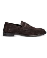 GANT - Suede Penny Loafers - Lyst