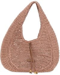 Gianni Chiarini - Nefeli Woven-Design Shoulder Bag - Lyst