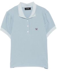 Willy Chavarria - Willy Chavela Puff-Sleeve Polo Shirt - Lyst